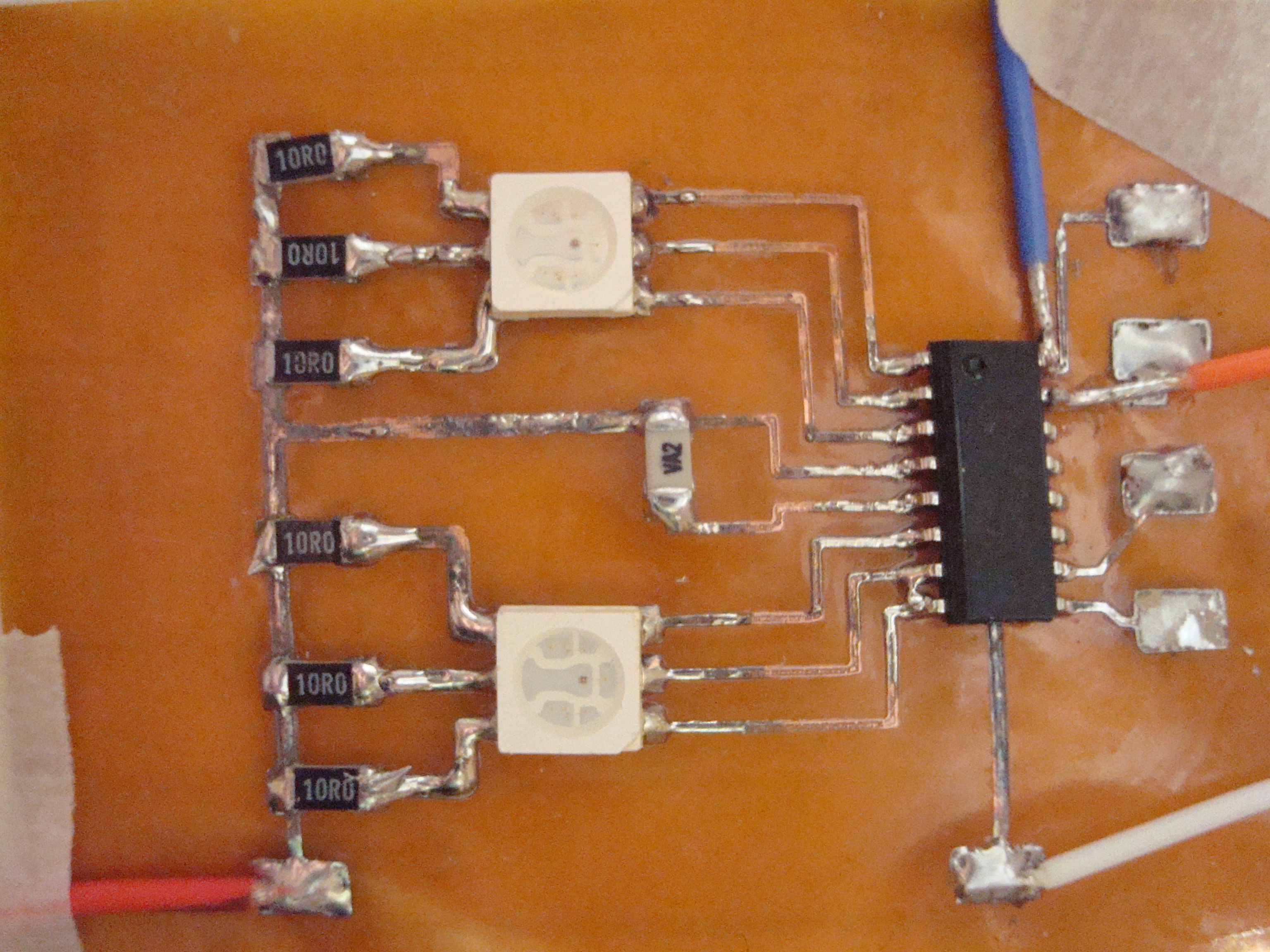 LEDS on Flex PCB 